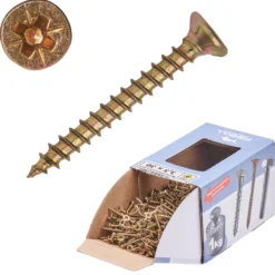 Spanplattenschraube 3,5x30 mm PZ 1kg FISHBULL-Pack Senkkopf Vollgewinde Kreuzschlitz