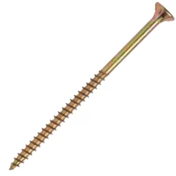 Spanplattenschraube 4,5x80 mm PZ 1kg FISHBULL-Pack Senkkopf Teilgewinde Kreuzschlitz
