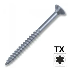 Spanplattenschraube 5,0 x 60 Senkkopf Teilgewinde IVZ T-Profil TX
