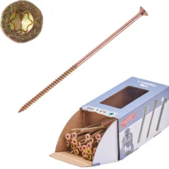 Spanplattenschraube 6,0 x 160 Senkkopf Teilgewinde IVZ 1 kg