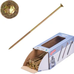 Spanplattenschraube 6,0 x 180 Senkkopf Teilgewinde IVZ 1 kg