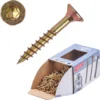 Spanplattenschraube 6,0 x 40 Senkkopf Teilgewinde IVZ 1 kg