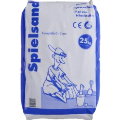 Spielsand fein im 25 kg Sack für Sandkästen