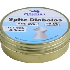 Spitz-Diabolo 4,5 mm 500 Stück Cal.177 Luftgewehr-Munition