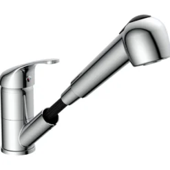 Spültischarmatur Grande Vita Classic ausziehbar Stand 3/8" chrom