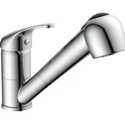 Spültischarmatur Grande Vita Classic ausziehbar Stand 3/8" chrom