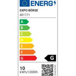 Standdeko LED-Tannenbaum stehend 70 cm aus Metall in Schwarz mit LEDs