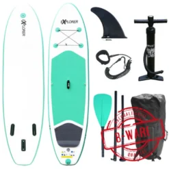 Stand-up-Paddleboard-Set Explorer® Miami 300 mint - B-Ware