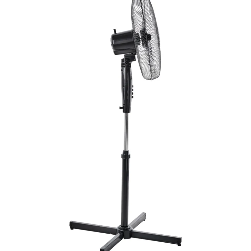Standventilator in Schwarz