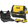STANLEY FATMAX® Akku Schlagbohrschrauber 18V inkl. 2 Akkus und 50-tlg. Bit- & Bohrerset