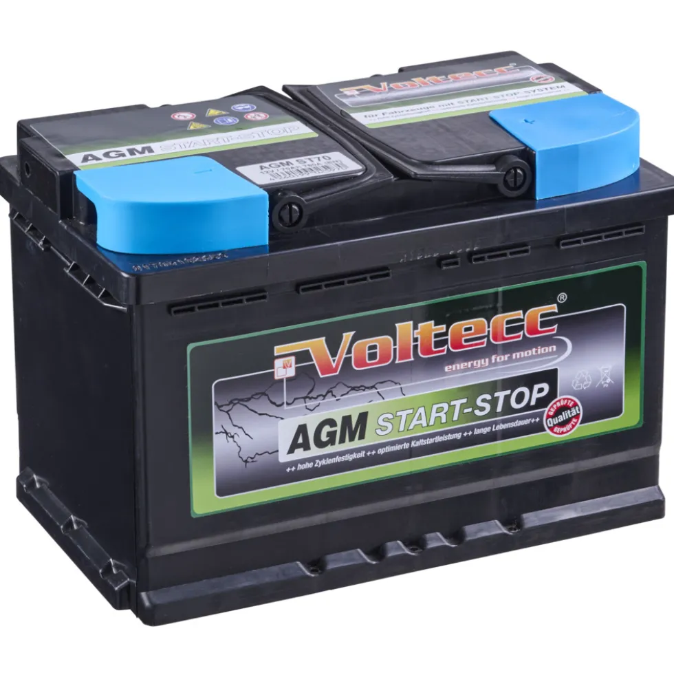 Start-Stop-AGM-Kfz-Starterbatterie 12 V mit 70 Ah