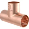 10 Stück Kupfer-Lötfitting T-Stück 15 mm im Vorratspack
