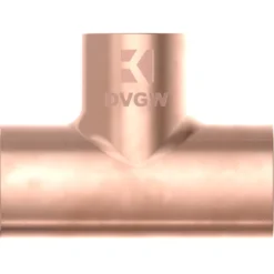 10 Stück Kupfer-Lötfitting T-Stück 15 mm im Vorratspack