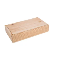 Steakmesser-Set aus Edelstahl 4-teilig in Holzbox
