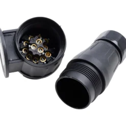 Stecker 13-polig 12V aus Kunststoff für PKW-Anhänger