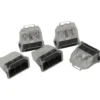 Steckklemme 3-polig 0,5-2,5 mm² 25 Stück grau
