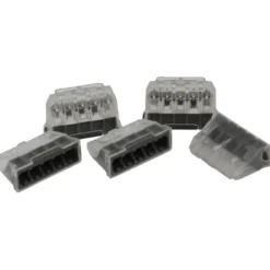 Steckklemme 5-polig 0,5-2,5 mm² 25 Stück grau