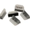 Steckklemme 5-polig 0,5-2,5 mm² 5 Stück grau