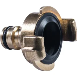 Steckkupplung mit Schnellkupplung 1/2", Messing