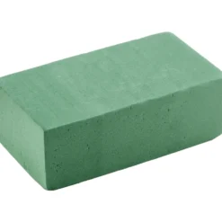 Steckschaum 20 x 10 x 7,5 cm in Grün für frische Schnittblumen