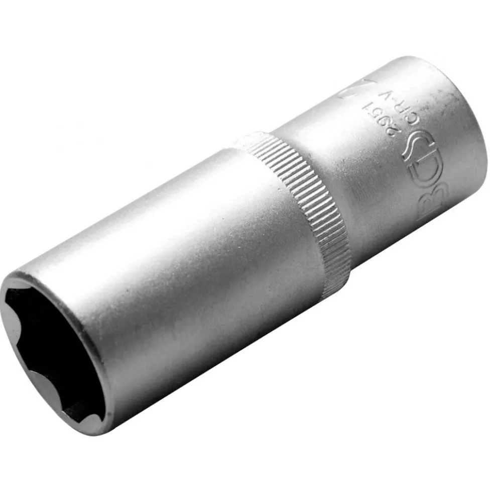 Steckschlüssel-Einsatz 12,5 (½'') Super Lock tief, 21mm