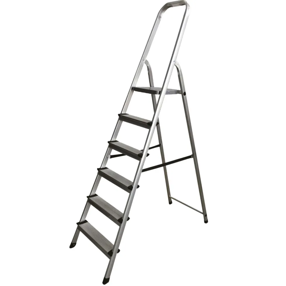 Stehleiter 6-stufig aus Aluminium
