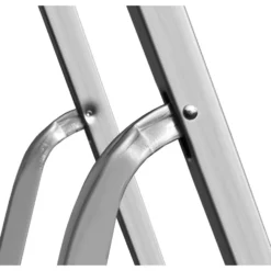 Stehleiter 3-stufig aus Aluminium mit 60 cm Haltebügel