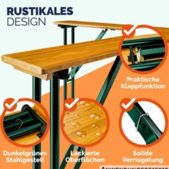 Stehtisch Quattro, klappbar