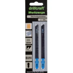 Stichsägeblatt 2 Stück 24 Zahn 100 x 3,0 mm T-Aufnahme BIM