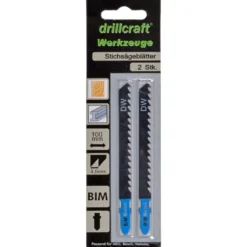 Stichsägeblatt 2 Stück 17 Zahn 100 x 4,0 mm T-Aufnahme BIM