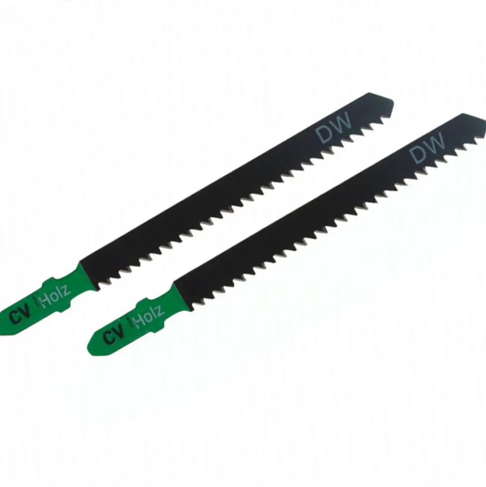 Stichsägeblätter 100 mm HCS Grobschnitt 2 Stück mit T-Schaft