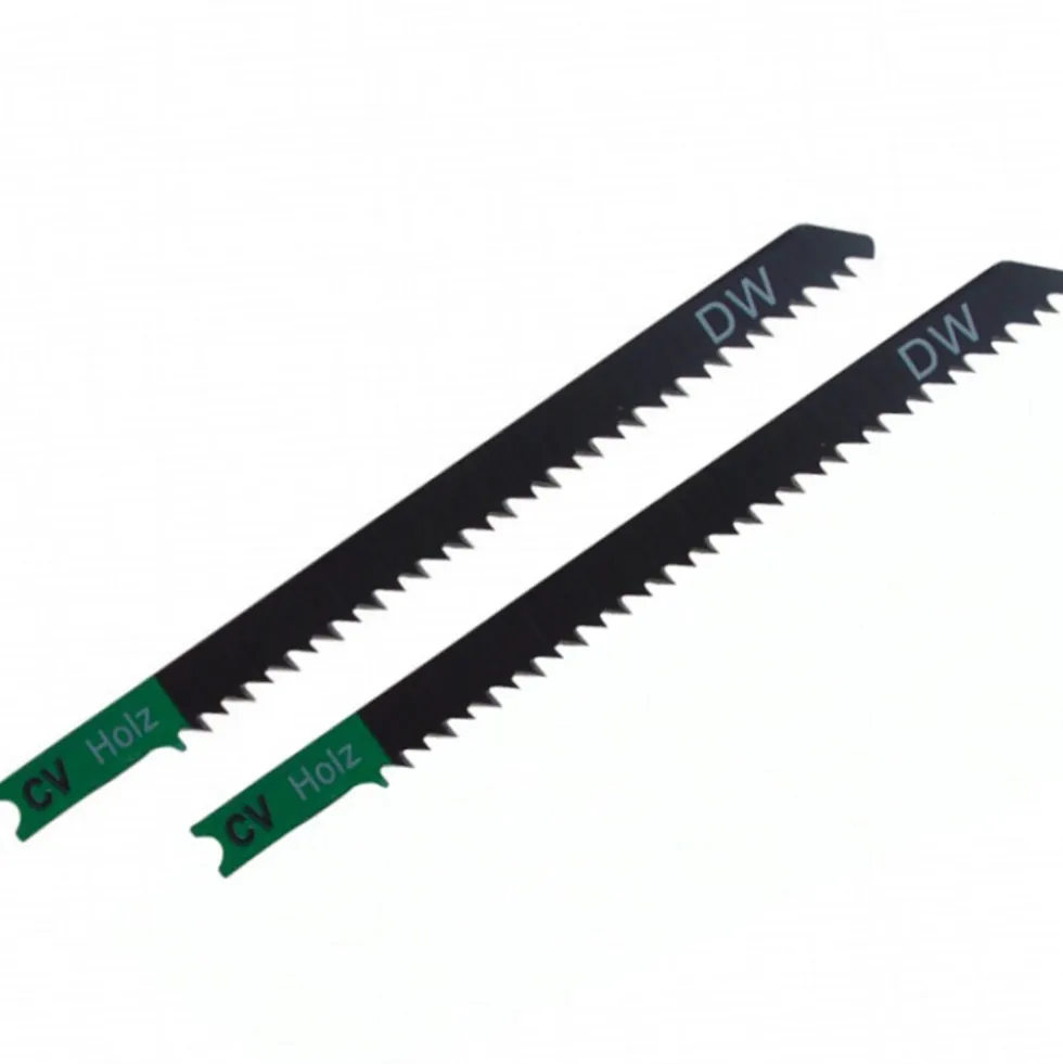 Stichsägeblätter 100 mm HCS Grobschnitt 2 Stück mit U-Schaft