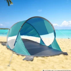 Strandmuschel Pop-Up 200 x 120 x 90 cm