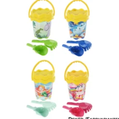 Strandspielzeug-Set 4-teilig aus Kunststoff
