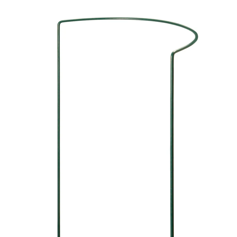 Strauchstütze 100 x 40 cm, Metalldraht, grün