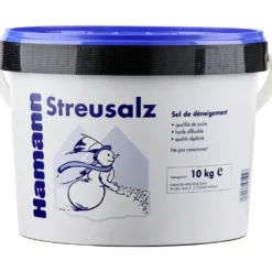 Streusalz 10 kg im Kunststoffeimer