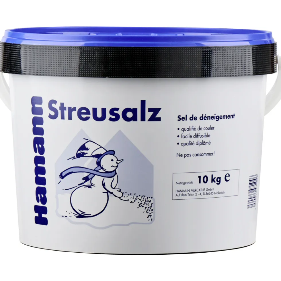 Streusalz 10 kg im Kunststoffeimer