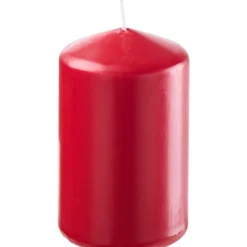 Stumpenkerze 100 x Ø 68 mm karminrot