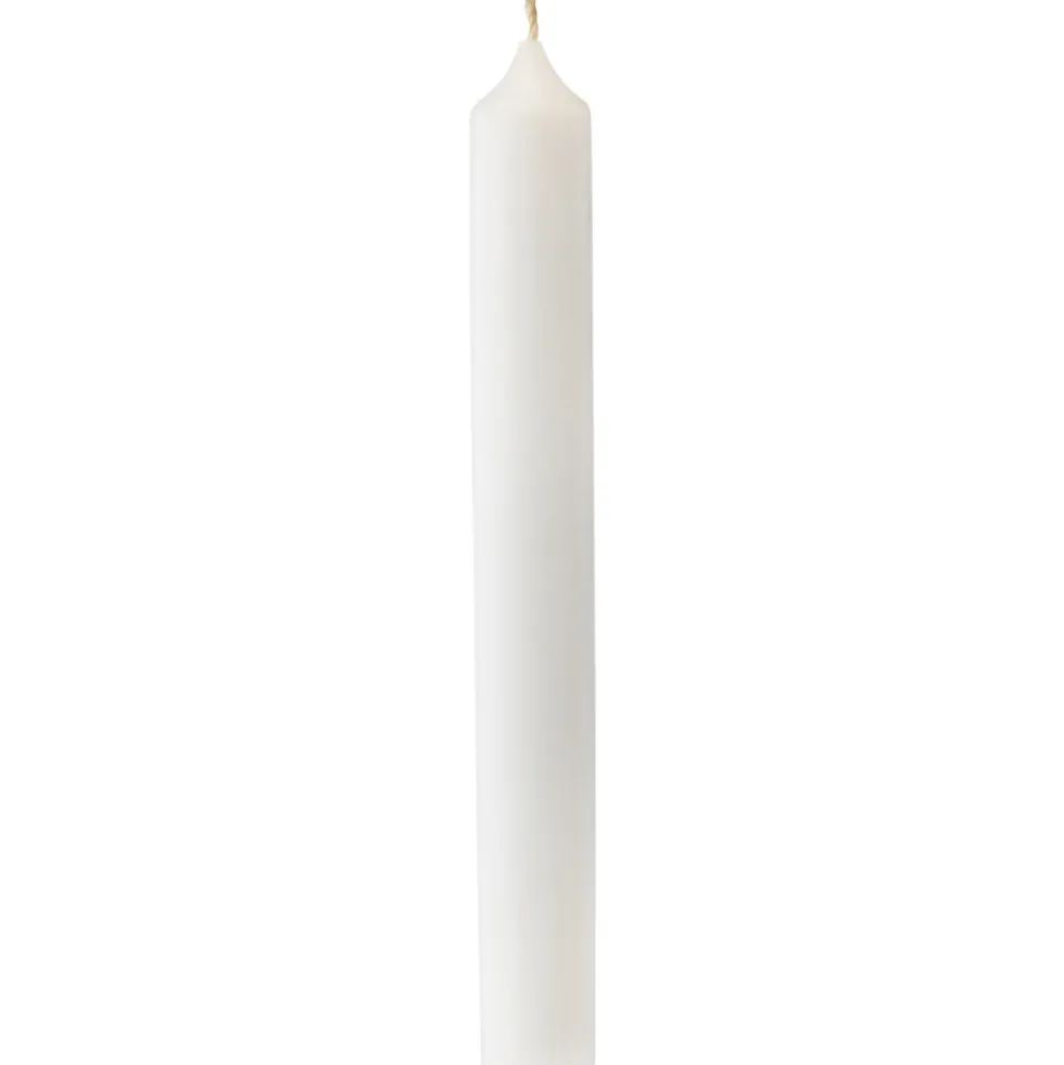 Tafelkerzen 8 Stück 190 x Ø 22 mm weiß