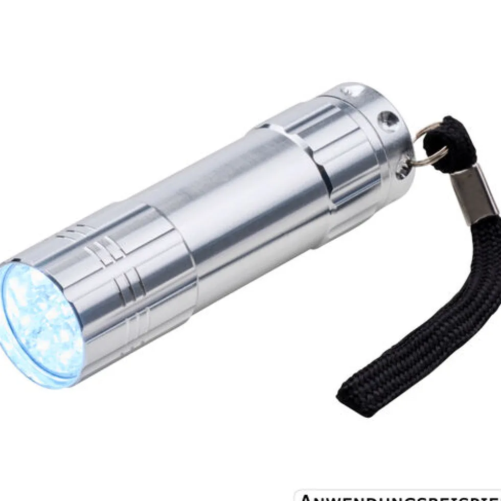 Taschenlampe mit 1 COB-LED und Aluminiumgehäuse