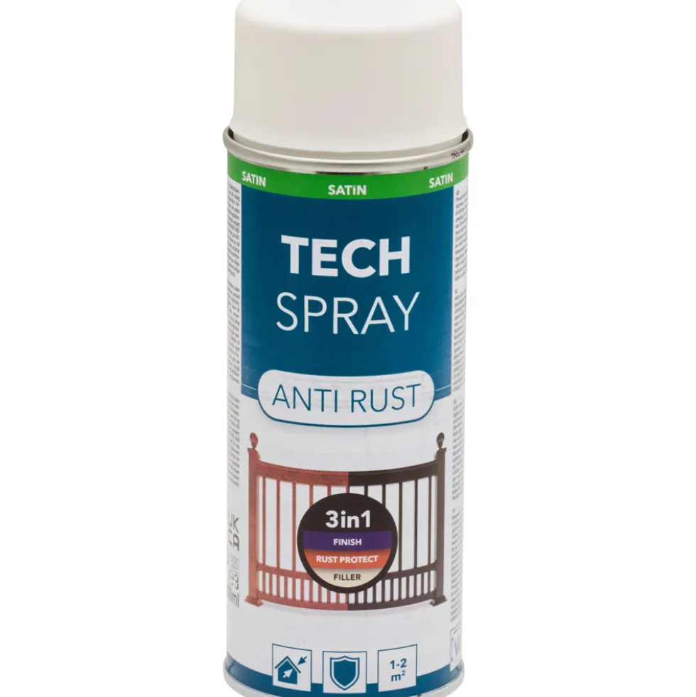 Tech Spray Anti Rost satin Weiß