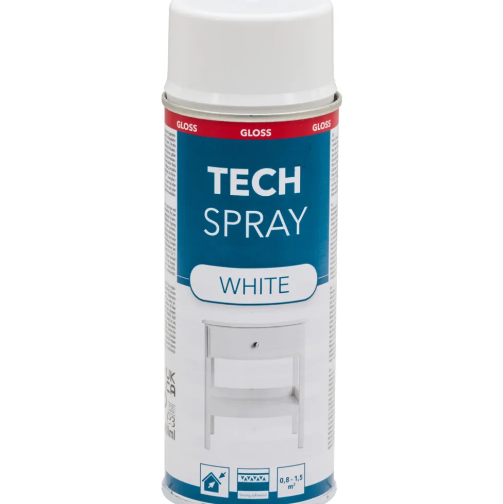 Tech Spray glänzend Weiß 400 ml