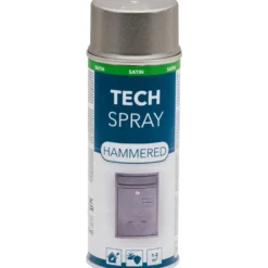 Tech Spray Hammerschlag Seidenglanz 400 ml anthrazit