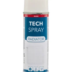 Tech Spray Heizkörper Lack glänzend weiß