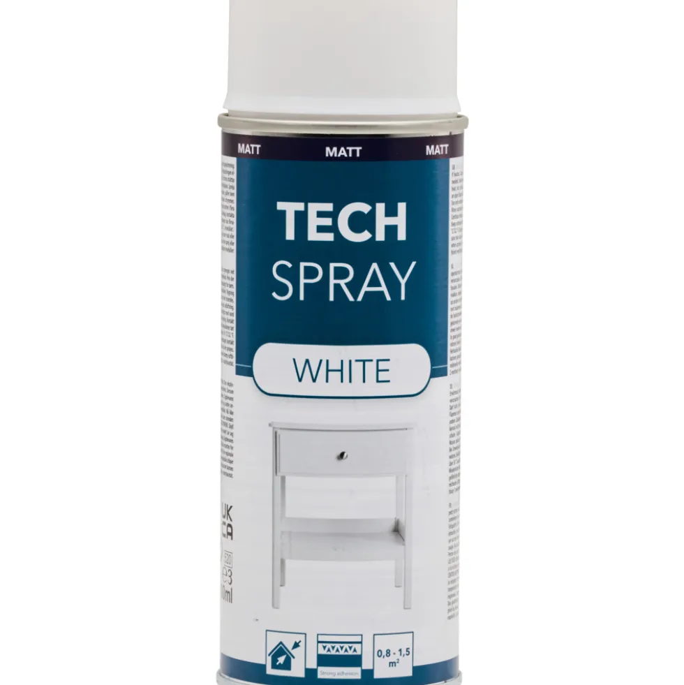 Tech Spray matt Weiß 400 ml