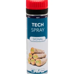 Tech Spray Signal matt, Markierspray 500 ml rot