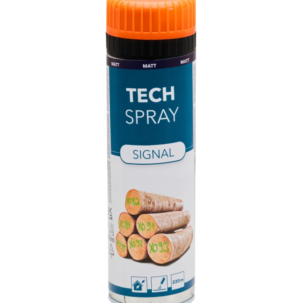 Tech Spray Signal matt, Markierspray 500 ml Orange