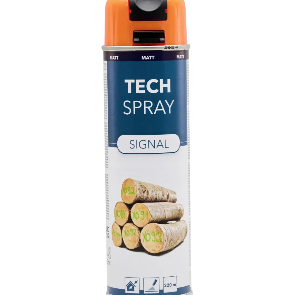 Tech Spray Signal matt, Markierspray 500 ml Orange