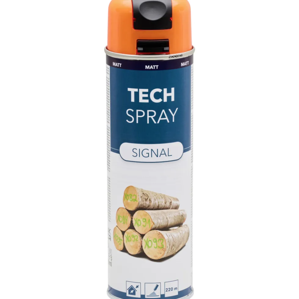 Tech Spray Signal matt, Markierspray 500 ml Orange