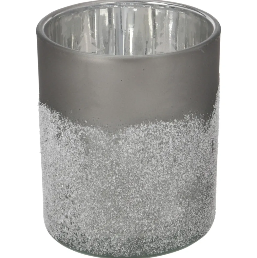 Teelichthalter Ø 7 x 8 cm aus Glas